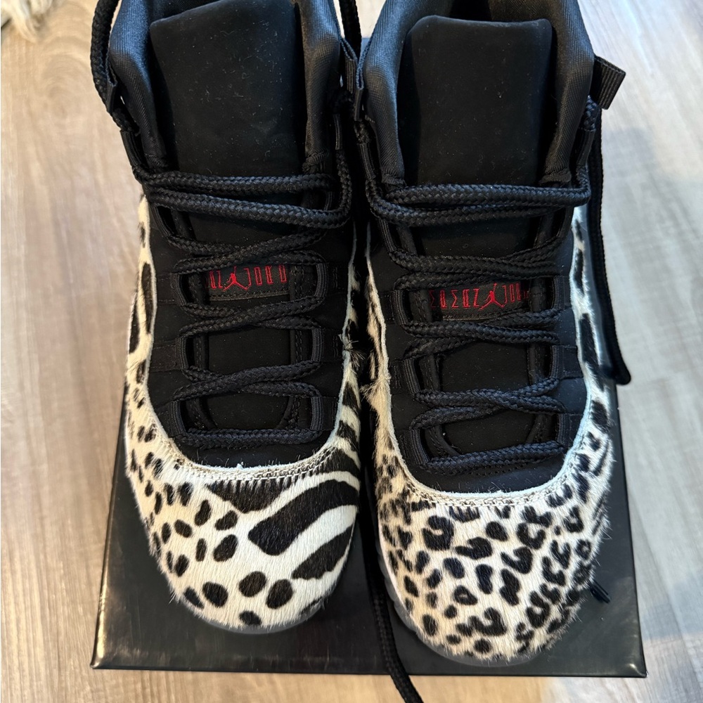 Stylish Black and White Kids Shoes